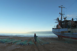 Film still of the film Aside the Sea, directed by Sine Skibsholt, Visions du Réel 2012